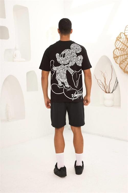 Wholesale Mens Black T-Shirt