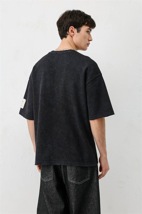 Wholesale Mens Black T-Shirt