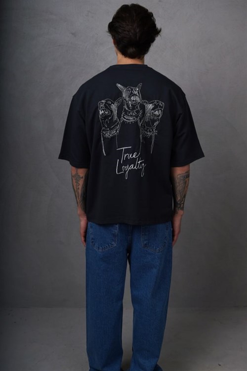 Wholesale Mens Black T-Shirt