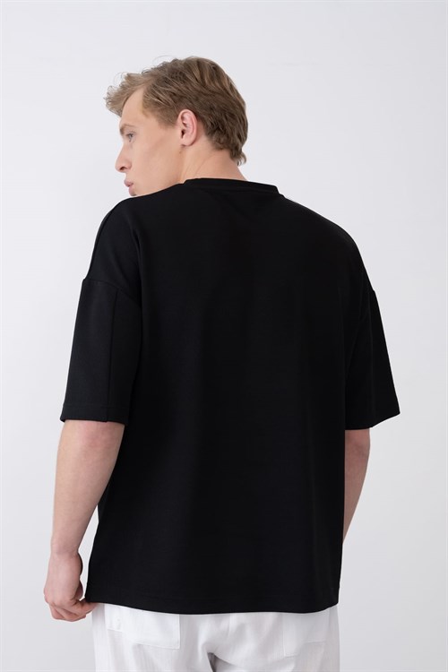 Wholesale Mens Black T-Shirt