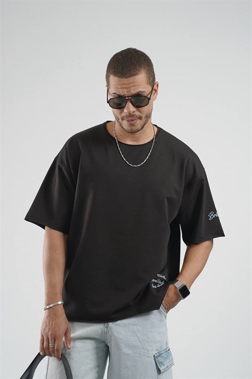 Wholesale Mens Black T-Shirt