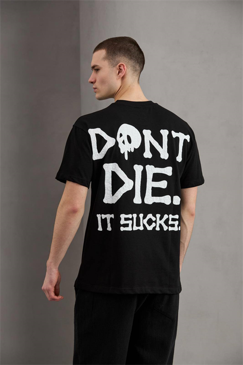 Wholesale Mens Black T-Shirt
