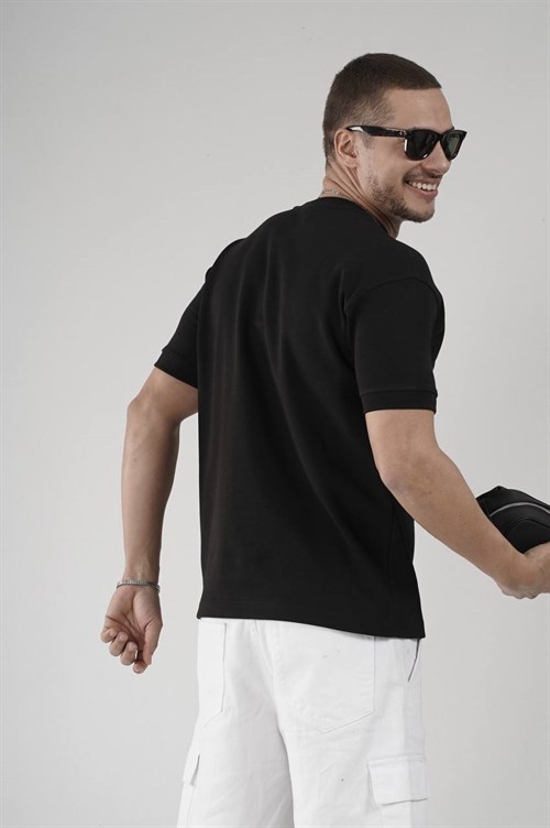 Wholesale Mens Black T-Shirt