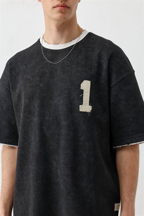 Wholesale Mens Black T-Shirt