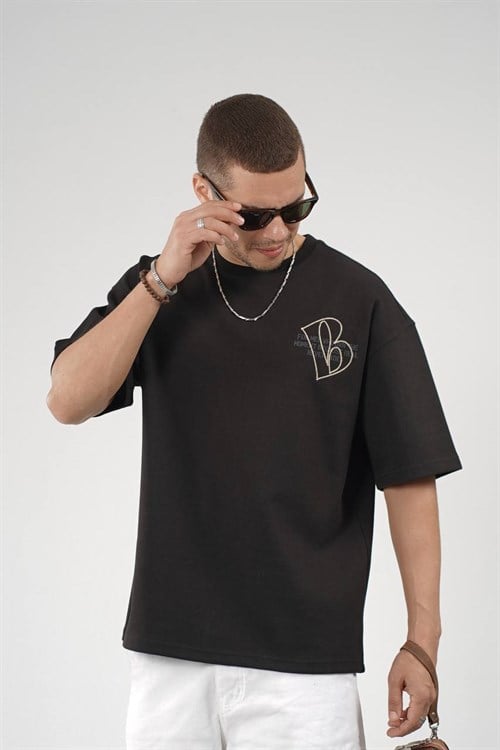 Wholesale Mens Black T-Shirt