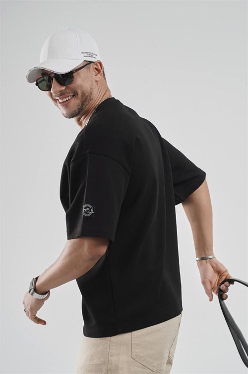 Wholesale Mens Black T-Shirt