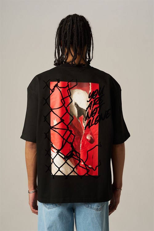 Wholesale Mens Black T-Shirt