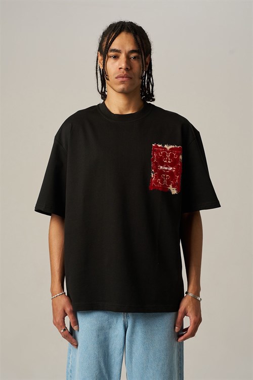 Wholesale Mens Black T-Shirt