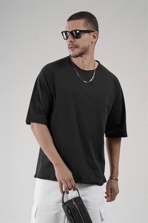 Wholesale Mens Black T-Shirt