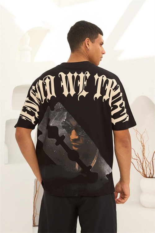 Wholesale Mens Black T-Shirt