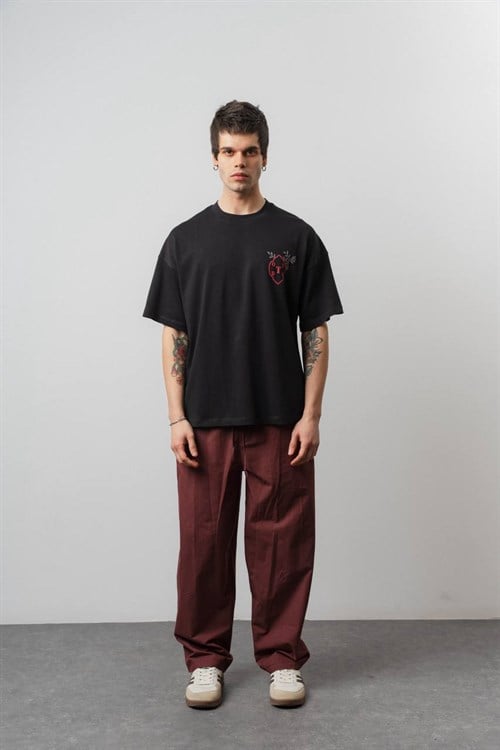 Wholesale Mens Black T-Shirt