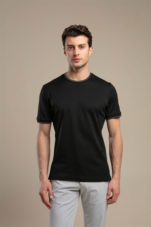 Wholesale Mens Black T-Shirt