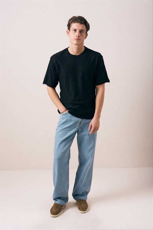 Wholesale Mens Black T-Shirt