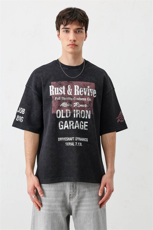 Wholesale Mens Black T-Shirt