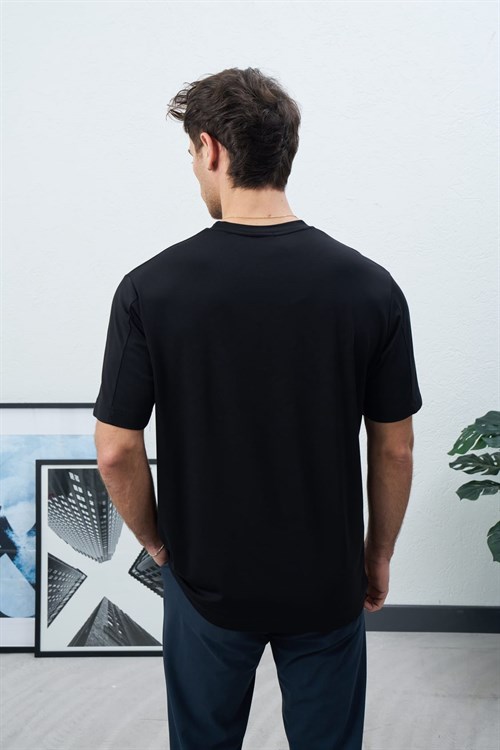 Wholesale Mens Black T-Shirt
