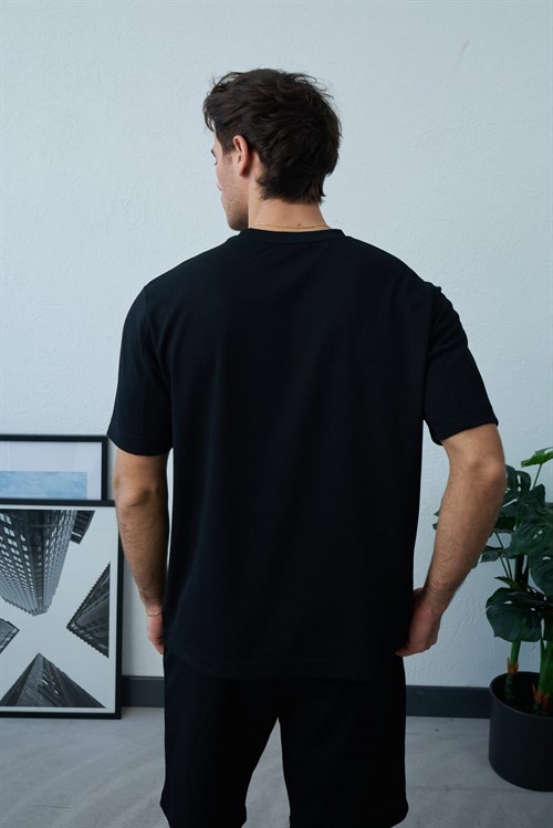 Wholesale Mens Black T-Shirt