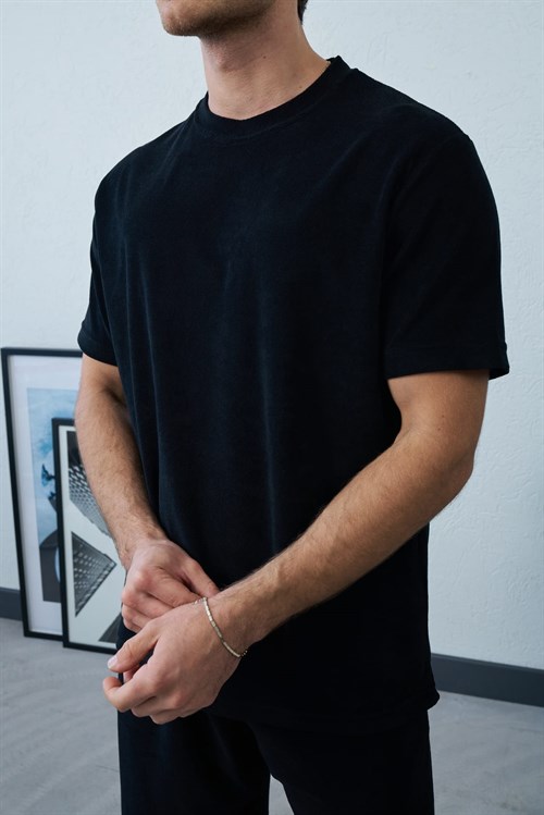 Wholesale Mens Black T-Shirt