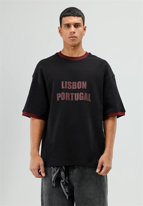 Wholesale Mens Black T-Shirt