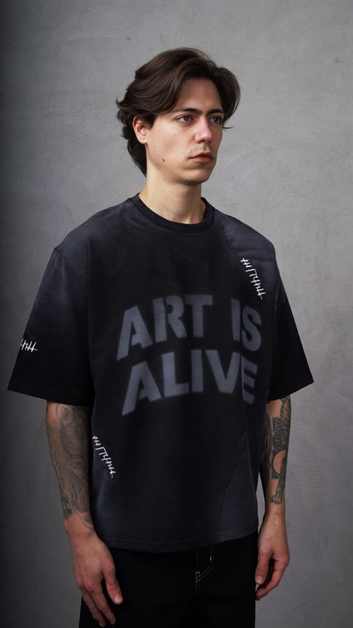 Wholesale Mens Black T-Shirt