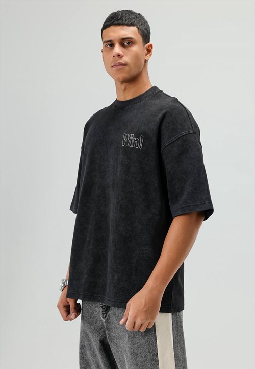Wholesale Mens Black T-Shirt