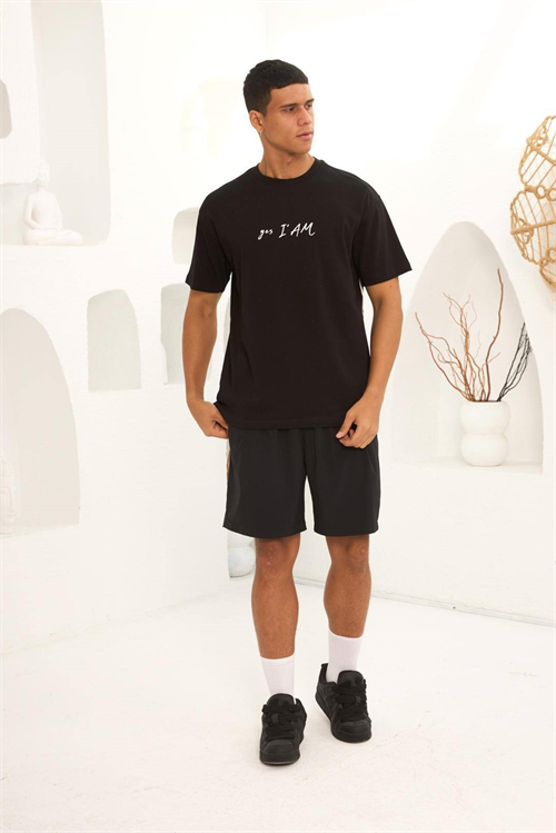 Wholesale Mens Black T-Shirt