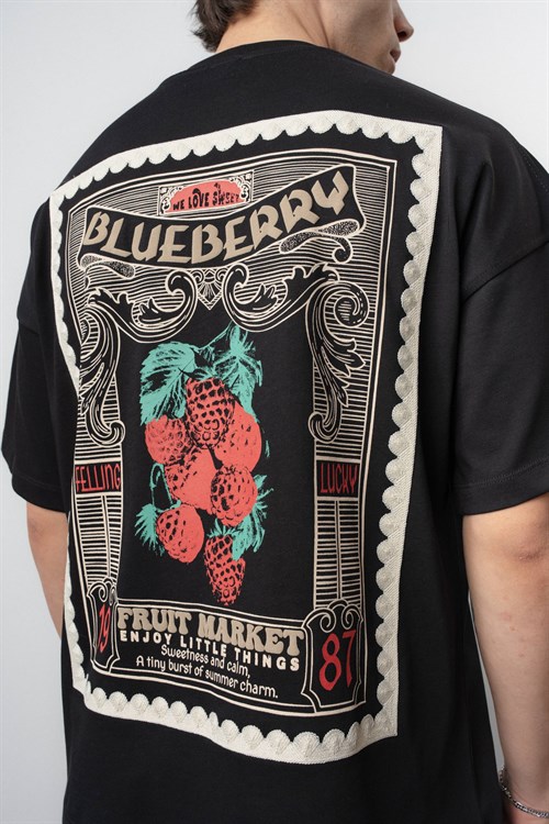 Wholesale Mens Black T-Shirt