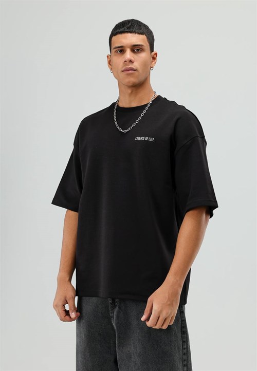 Wholesale Mens Black T-Shirt