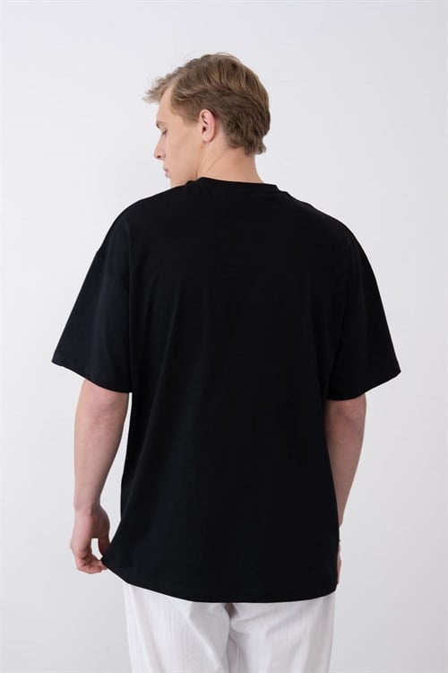 Wholesale Mens Black T-Shirt