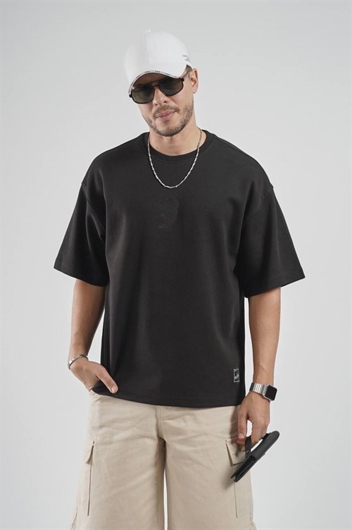 Wholesale Mens Black T-Shirt
