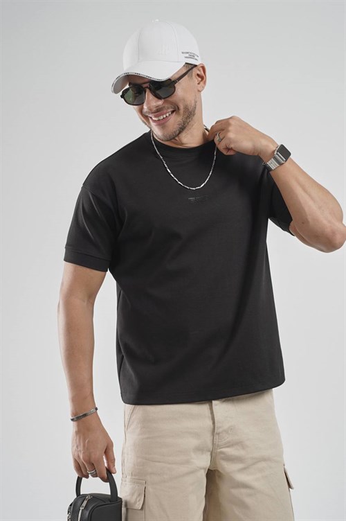 Wholesale Mens Black T-Shirt