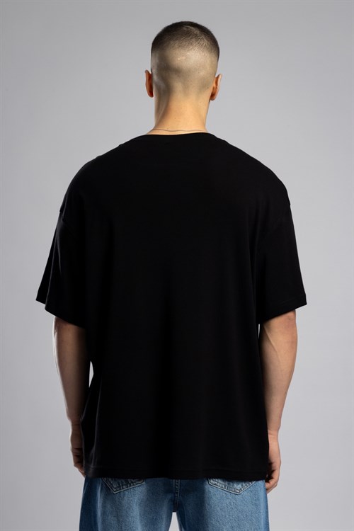 Wholesale Mens Black T-shirt