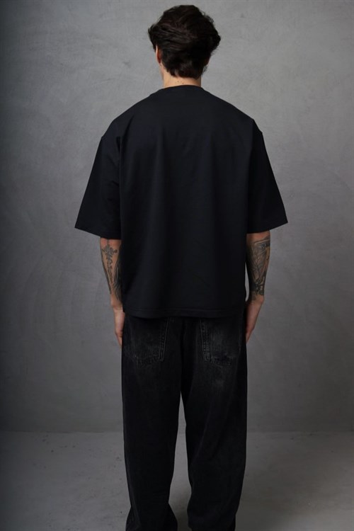 Wholesale Mens Black T-Shirt