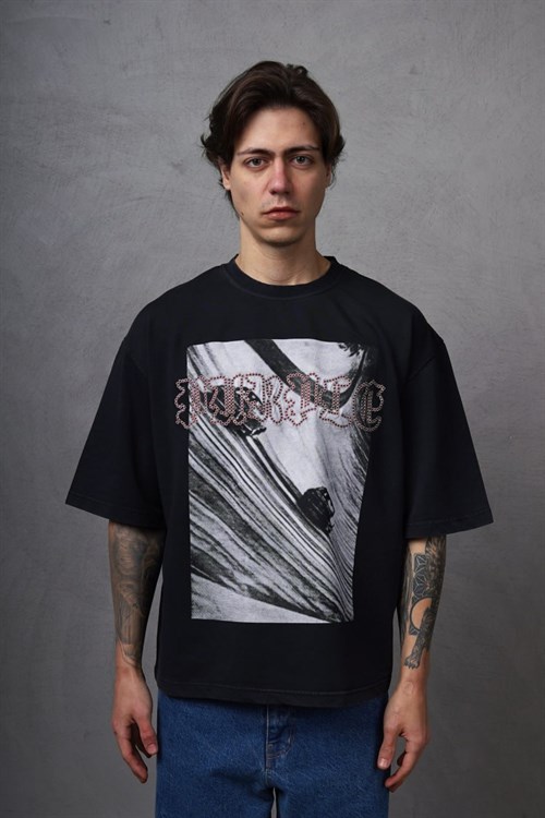 Wholesale Mens Black T-Shirt