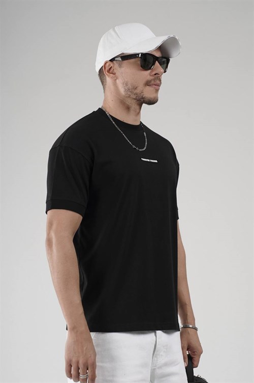 Wholesale Mens black T-Shirt
