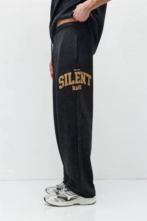 Wholesale Mens Black T-Shirt and Pants Set