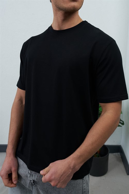 Wholesale Mens Black T-Shirt