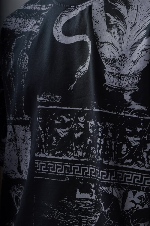 Wholesale Mens Black T-Shirt