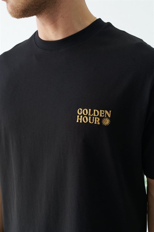 Wholesale Mens Black T-Shirt