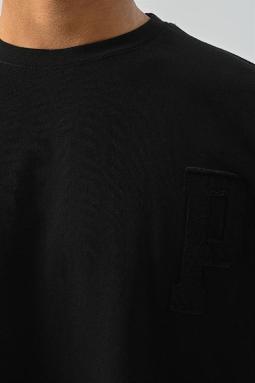 Wholesale Mens Black T-Shirt