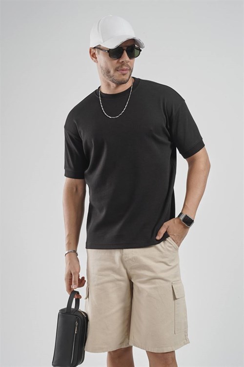 Wholesale Mens Black T-Shirt