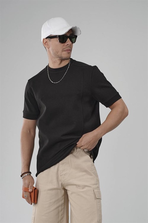 Wholesale Mens Black T-Shirt