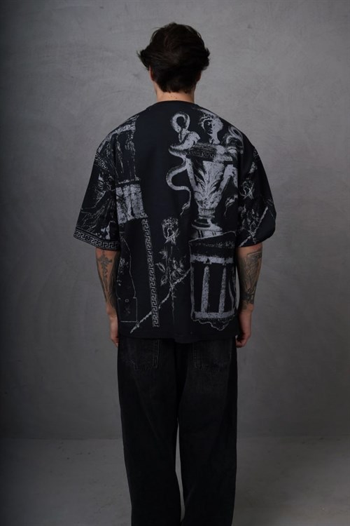 Wholesale Mens Black T-Shirt