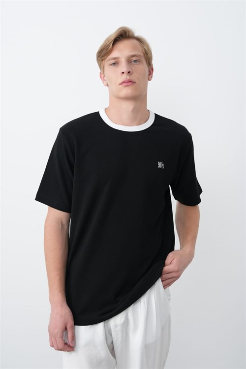 Wholesale Mens Black T-Shirt