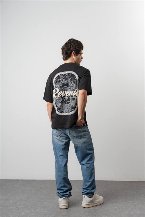 Wholesale Mens Black T-Shirt