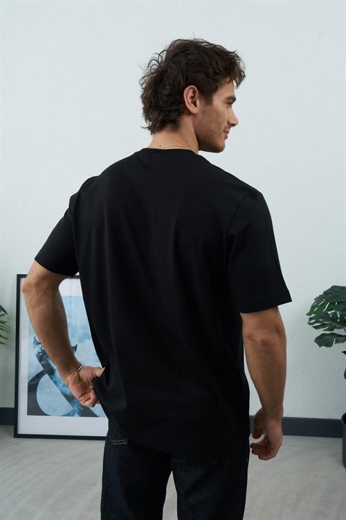 Wholesale Mens Black T-Shirt