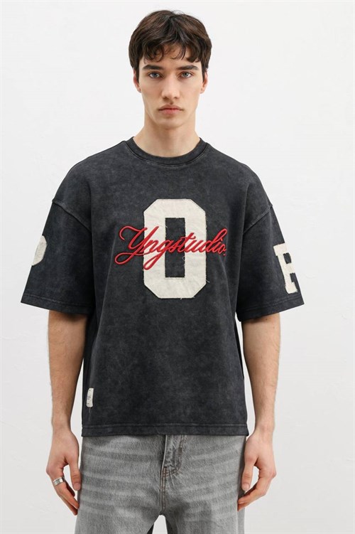 Wholesale Mens Black T-Shirt
