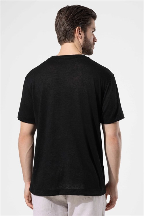 Wholesale Mens Black T-Shirt