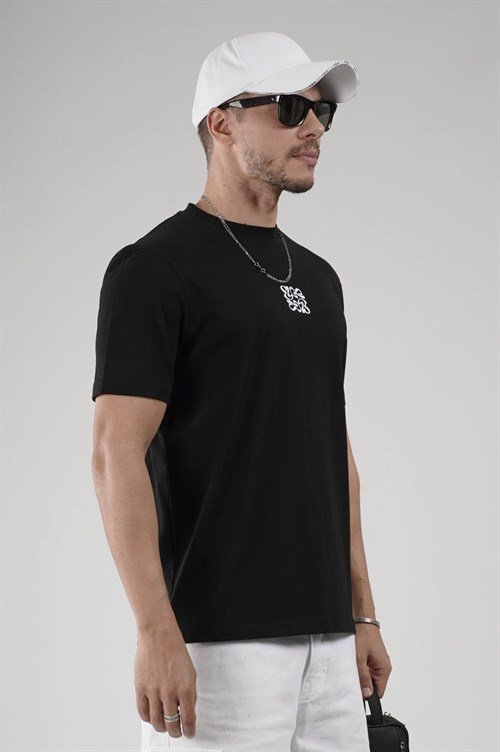 Wholesale Mens Black T-Shirt