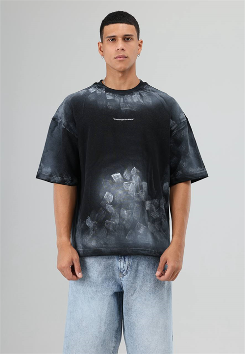 Wholesale Mens Black T-Shirt