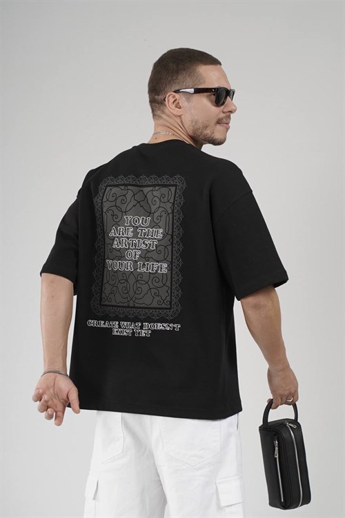 Wholesale Mens Black T-Shirt